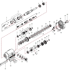 Transmission Assembly for CDM353