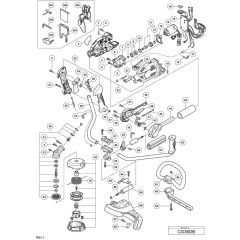 Main Assembly for Hikoki CG36DB