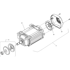 Motor Assembly for CGW Saw