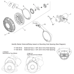 Kohler CH440TF Starting Parts