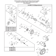 Kohler CH620 Starting Parts