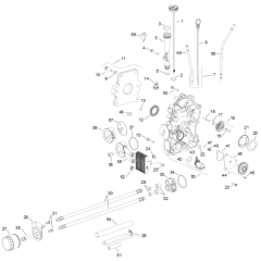 Lubrication for Kohler CH640LP
