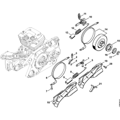 Chain Brake Assembly for Stihl
