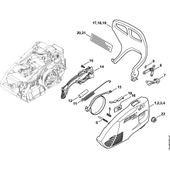 Chain Sprocket Cover for MS150TC