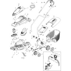 Flymo Chevron 34 Assembly