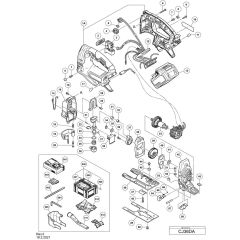 Main Assembly for Hikoki CJ36DA