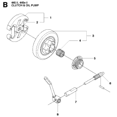 Clutch & Oil Pump Assembly