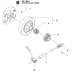 Clutch & Oil Pump Assembly