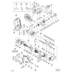 Hikoki CM12Y Main Assembly