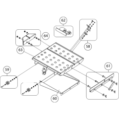 Table Assembly for CM401-230V