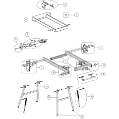 Main Frame Assembly for CM401-P6.5
