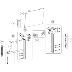 Support Head Of Cut Assembly