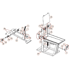 Main Frame Assembly for CM501-P6.5