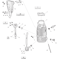 Cylinder Assembly for Cobra Combi