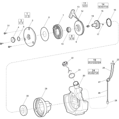 Starter Cover & Fuel Tank