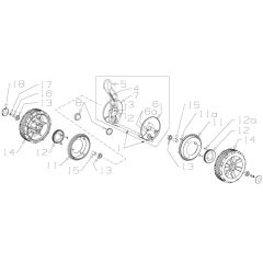 Rear Axle Assembly for Masport