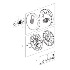 Hose Reel Assembly for Nilfisk