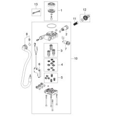 Motor Pump Assembly for Nilfisk