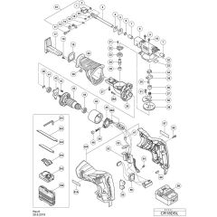 Main Assembly for Hikoki CR18DSL