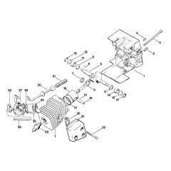 Crankcase & Piston Assembly