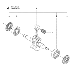 Crankshaft Assembly for Husqvarna