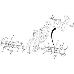 Tine Assembly for CRT 35