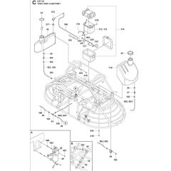Tank Assembly for Husqvarna