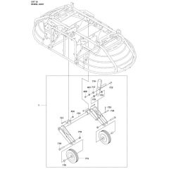 Wheel Assembly for Husqvarna