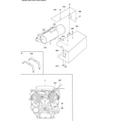 Muffler Assembly for CRT 36