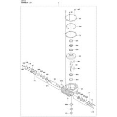 Gearbox Assembly for Husqvarna