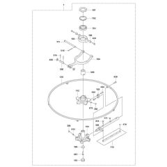 Blade Assembly for Husqvarna CRT 48