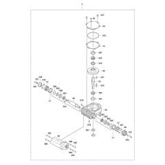 Gearbox Assembly for Husqvarna CRT 48