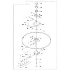 Blade Assembly for Husqvarna CRT 48