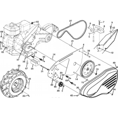 Mainframe Assembly for Husqvarna