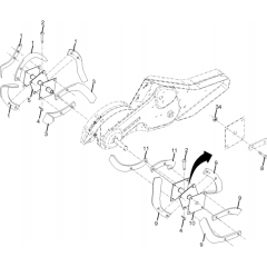Tine Assembly for Husqvarna