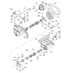 Drive Assembly for Wacker Trowel