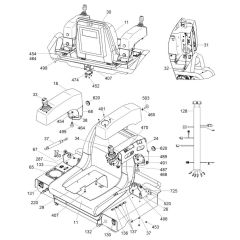 Seat Assembly for Wacker Trowel