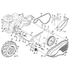 Mainframe Assembly for CRT 900