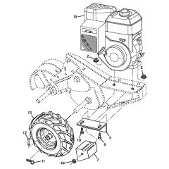 Mainframe Assembly for CRT 900