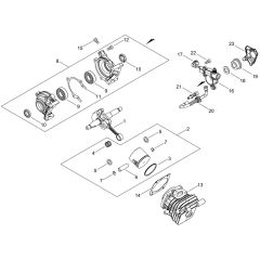 ECHO CS-2511WES Engine Parts