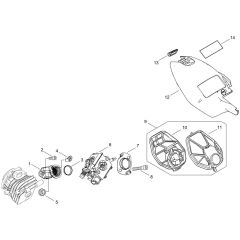 Air Cleaner & Carburettor for ECHO
