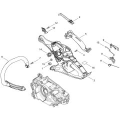 Handle for ECHO CS-2511WES