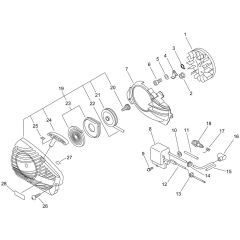 Starter and Magneto for ECHO CS-260T