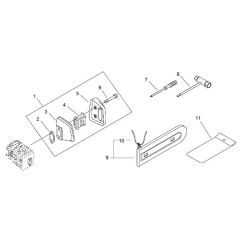 Muffler & Tools for ECHO Chainsaw