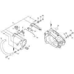 Handle for ECHO CS-280TES