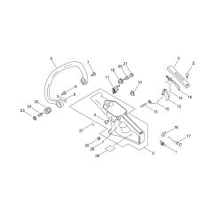 Handle for ECHO CS-281WES