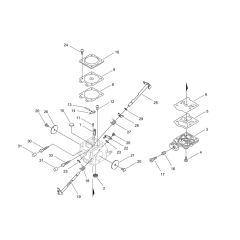 Carburettor for ECHO CS-350WES