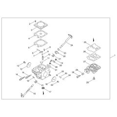 Carburettor for ECHO CS-352ES
