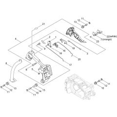 Handle for ECHO CS-355T