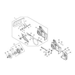 Clutch, Sprocket, Chain Brake